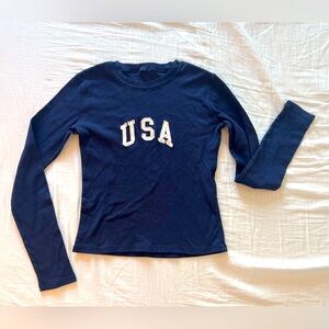 John Galt Ainsley USA Long Sleeve T-Shirt
